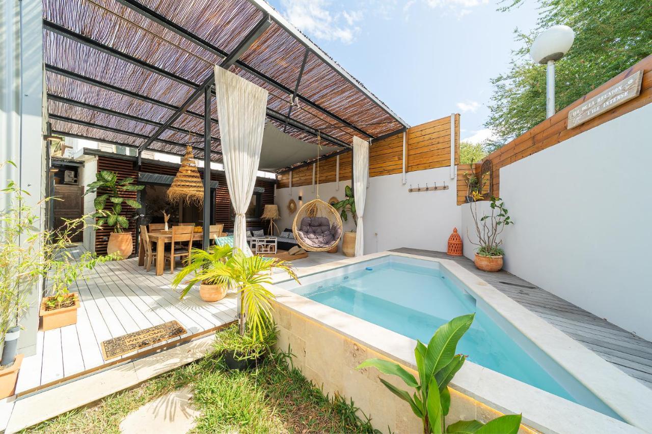 Villa Latrille - Piscine - Sauna - Jacuzzi La Saline Le Bains Dış mekan fotoğraf